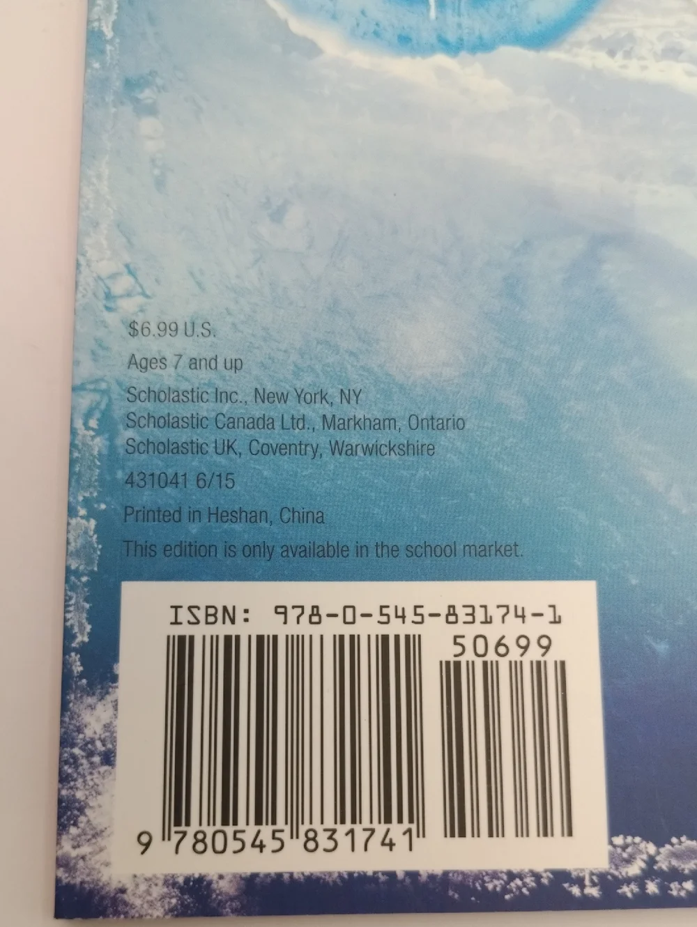 The Hot Book / The Cold Book Scholastic 2015, Ages 7+ STEM, 2 Books In 1